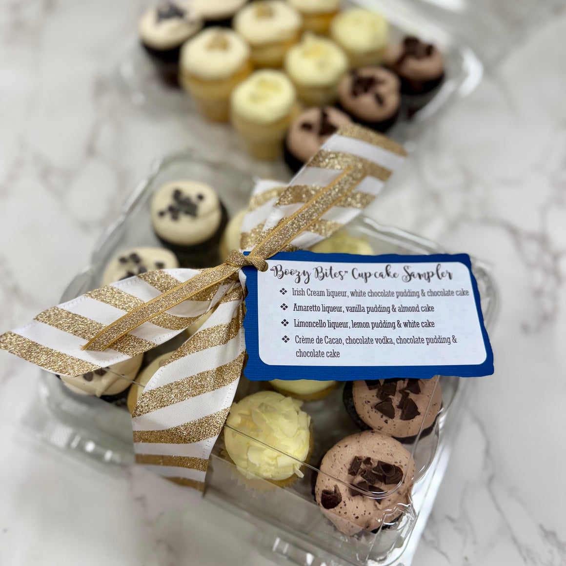 Boozy Bites Mini Cupcake Variety Cupcakes  (until Dec 31 only!)