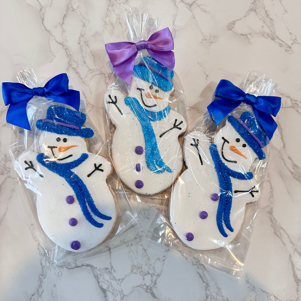 Snowman Stocking Stuffer Cookie