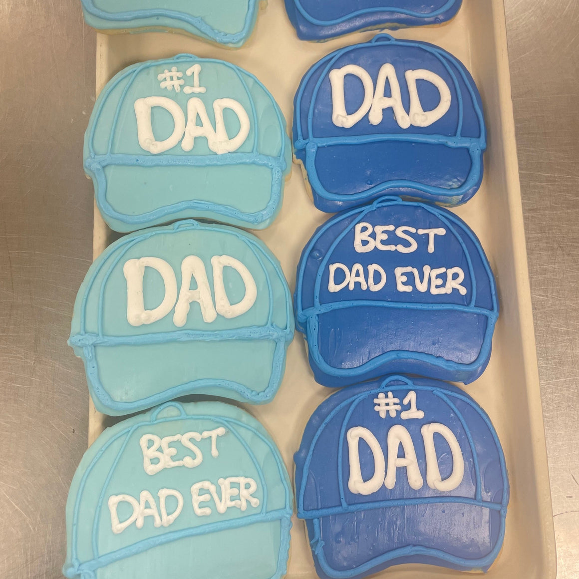 Baseball Hat DAD Cookies