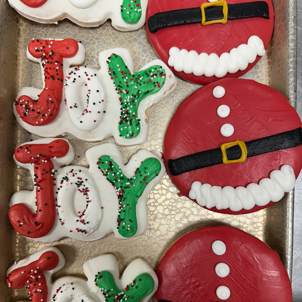 JOY or Santa Belly Cookie