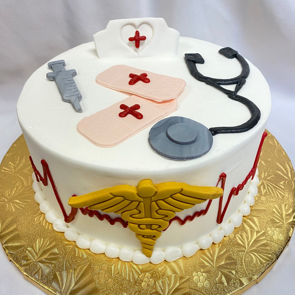 Nurse Theme Cake Design - Dorothy Ann Bakery & Cafe