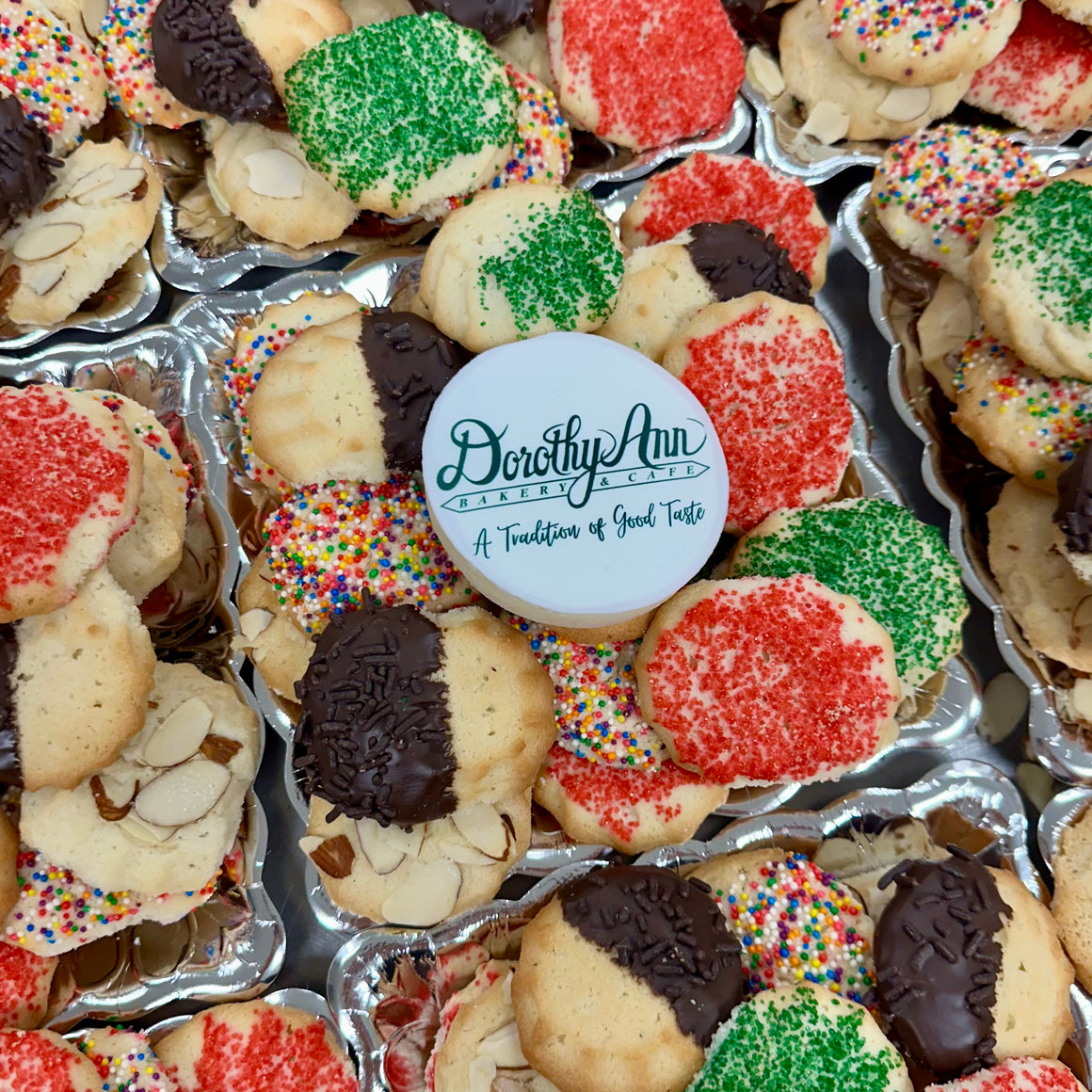 Corporate Logo Small Butter Cookie Tray (Dec 1 -24)