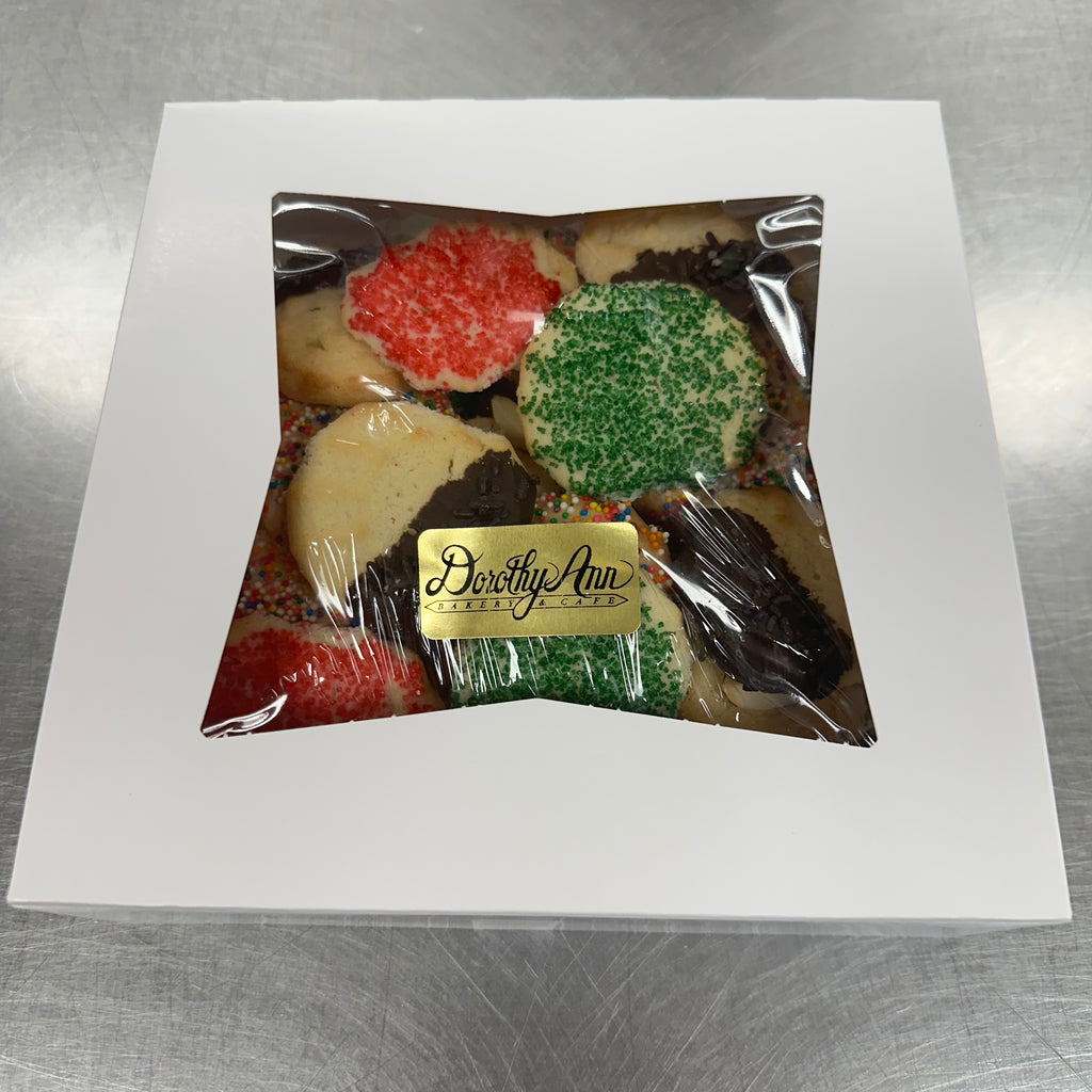 Corporate Logo Small Butter Cookie Tray (Dec 1 -24)