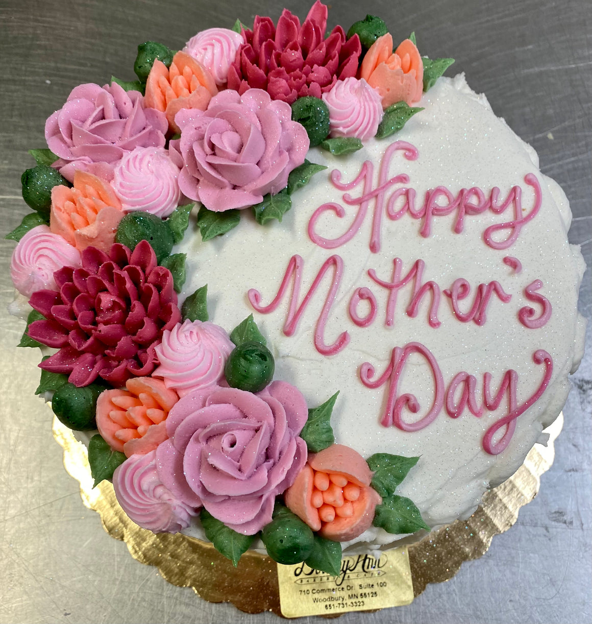 Happy Mother's Day 7" Cake