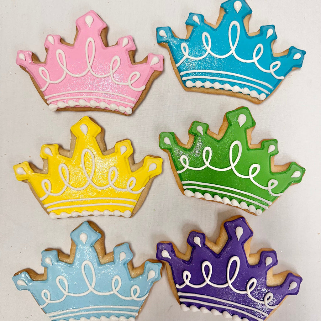 Royal Icing Crowns Cookies (requires 7 days notice)