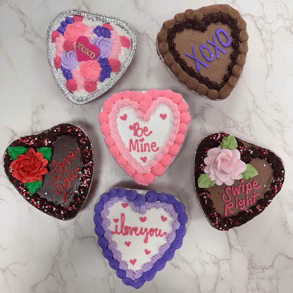 Mini Heart Shaped Cake - Available to order Jan 31-Feb 14