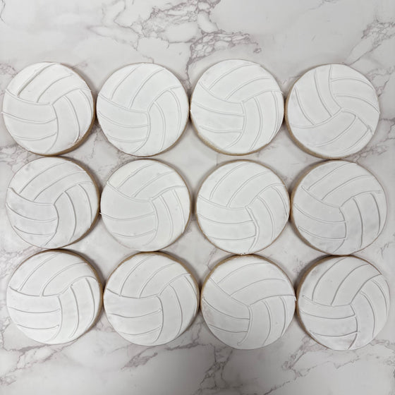 Volleyball Cookies