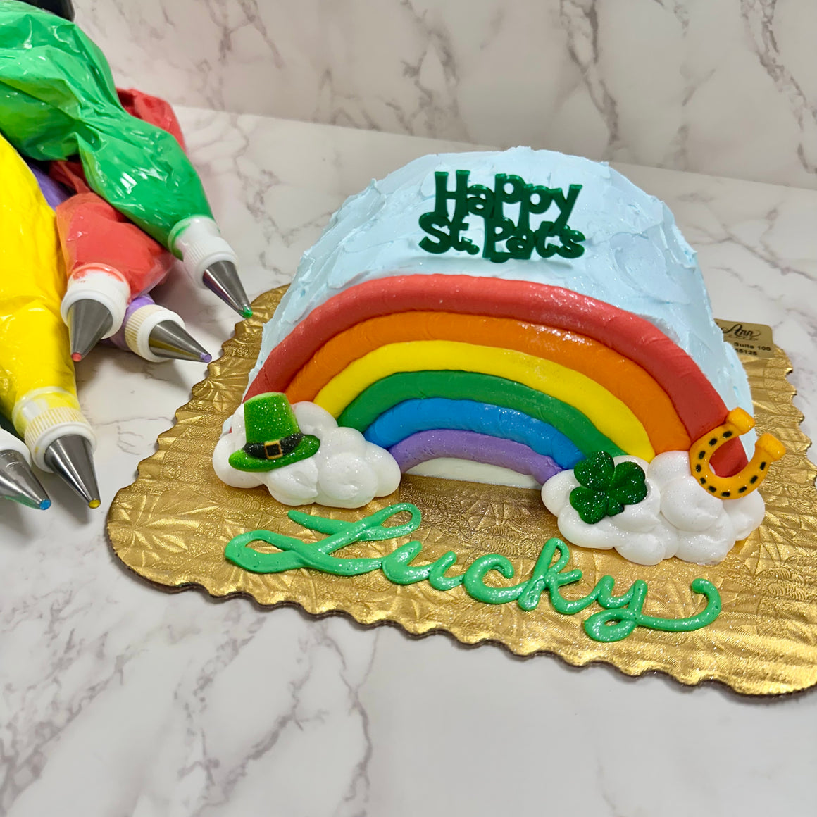 St. Patrick's Day Theme Cake Decorating Class Sun. March 16 1:30-2:30pm