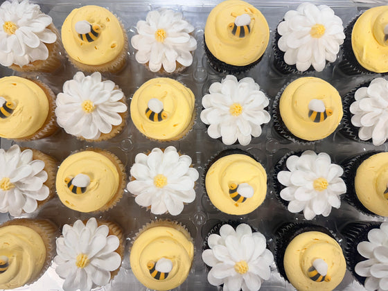 Bee Theme Cupcakes