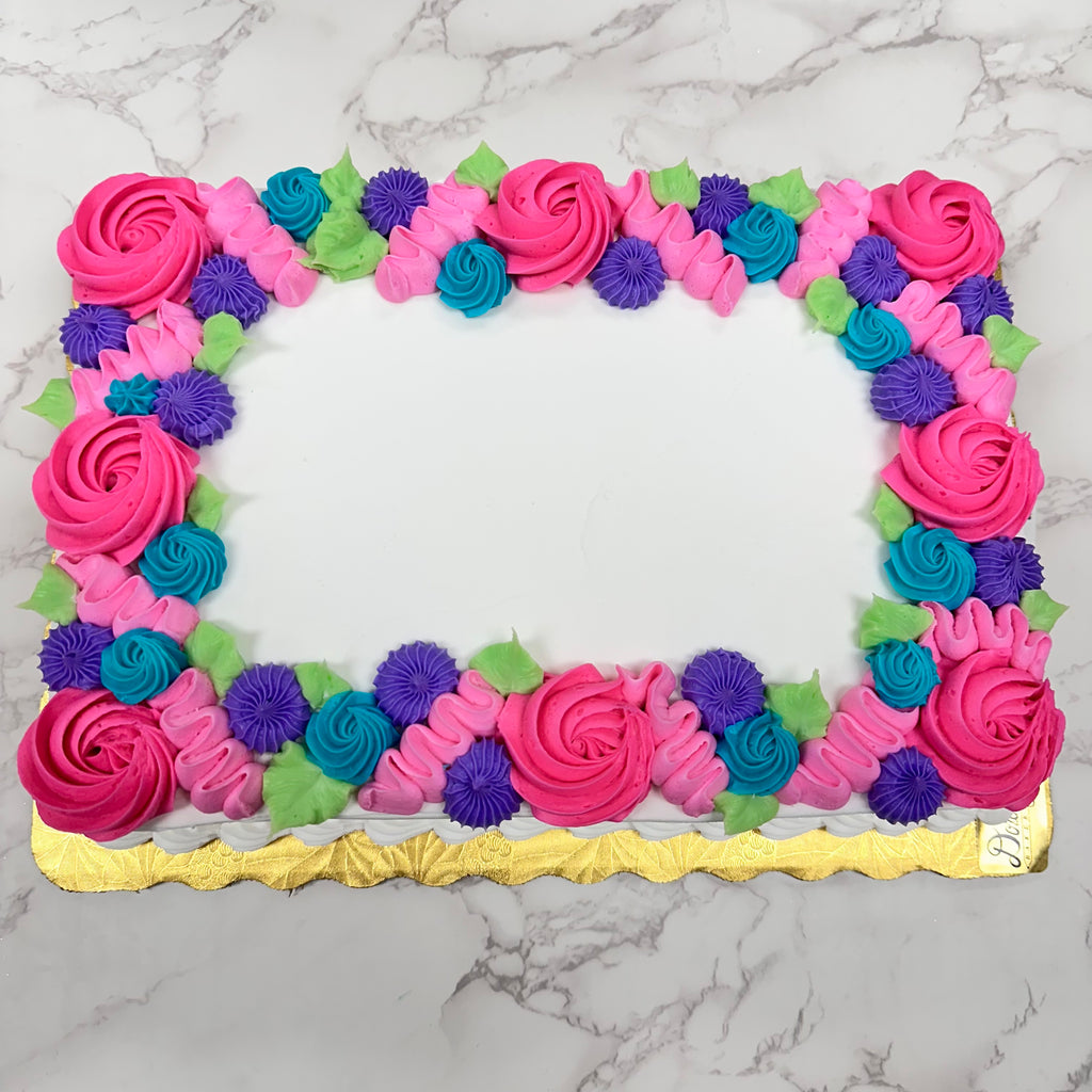 Party Design Sheet Cake