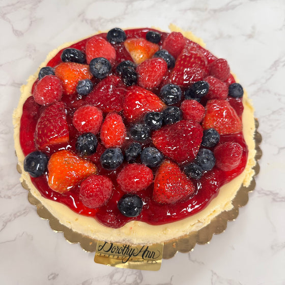 8" Triple Berry Cheesecake