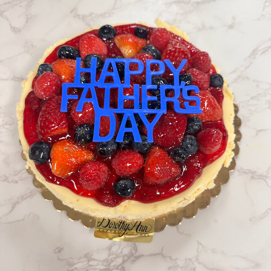 8" Triple Berry Cheesecake Father's Day