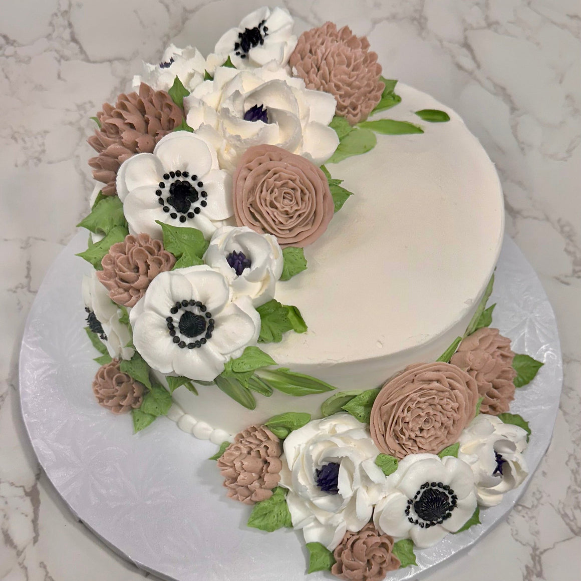 Portner Design Floral Cake