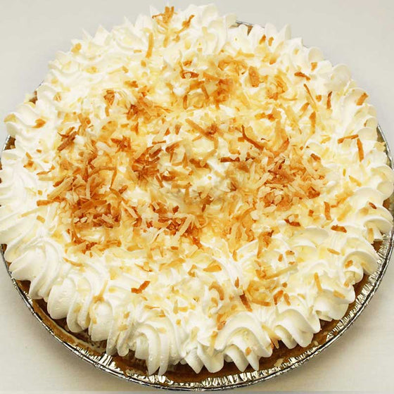 9" Coconut Cream Pie