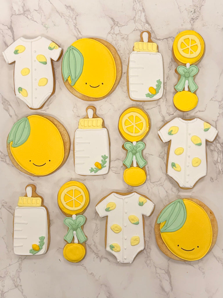 'Little Cutie' Royal Icing Cookies Dozen