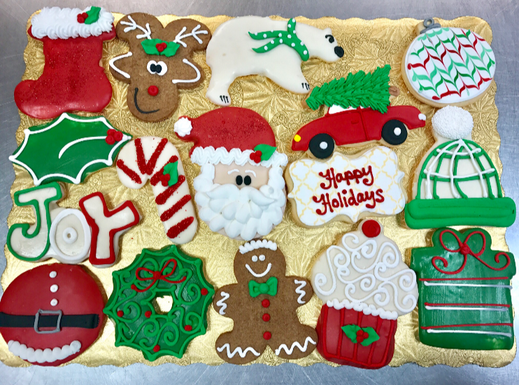 Decorated Christmas Cookies *Require 4 day notice*