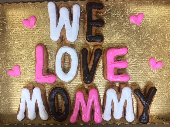 We Love Mommy Donut Package