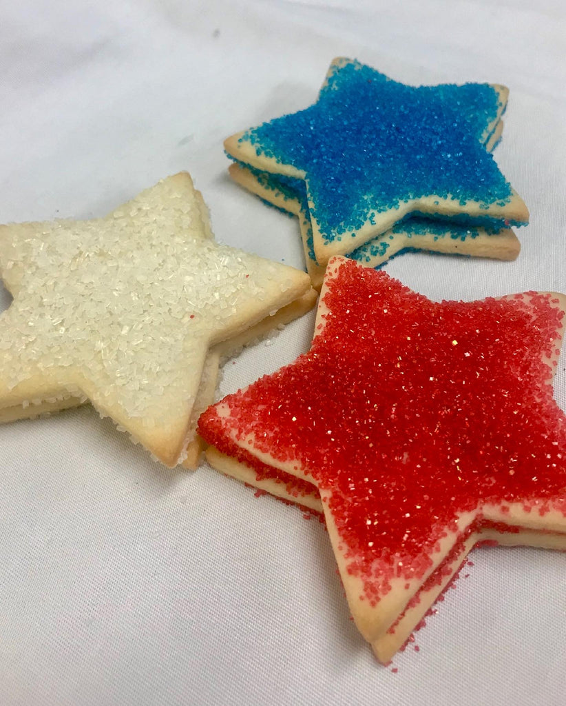 Sugared Star Cookies