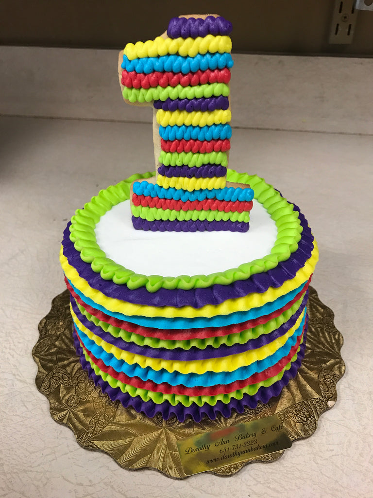Piñata Cake with Cookie number