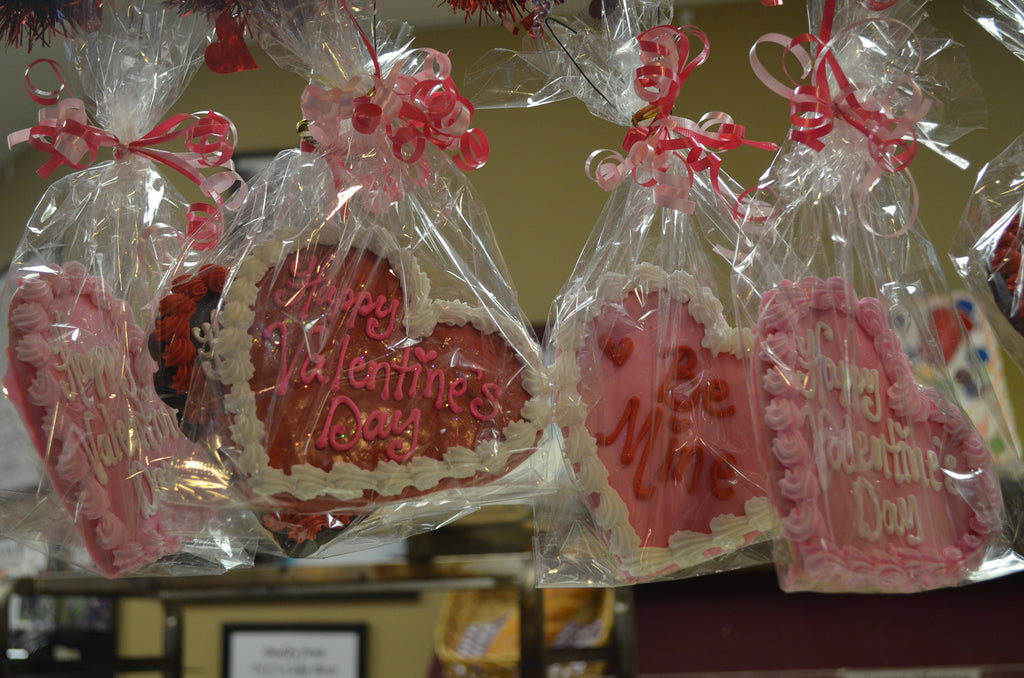 Jumbo Decorated Heart Cookie