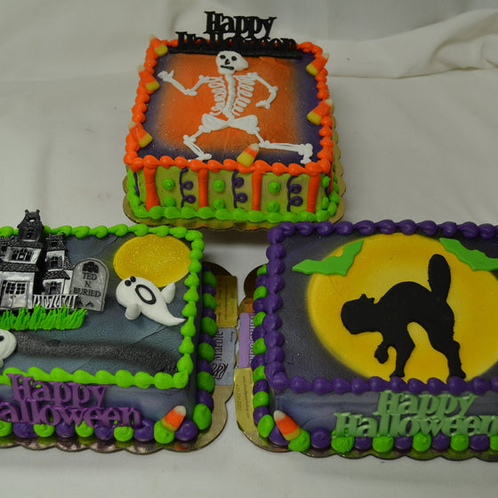 Halloween Sheet Cakes