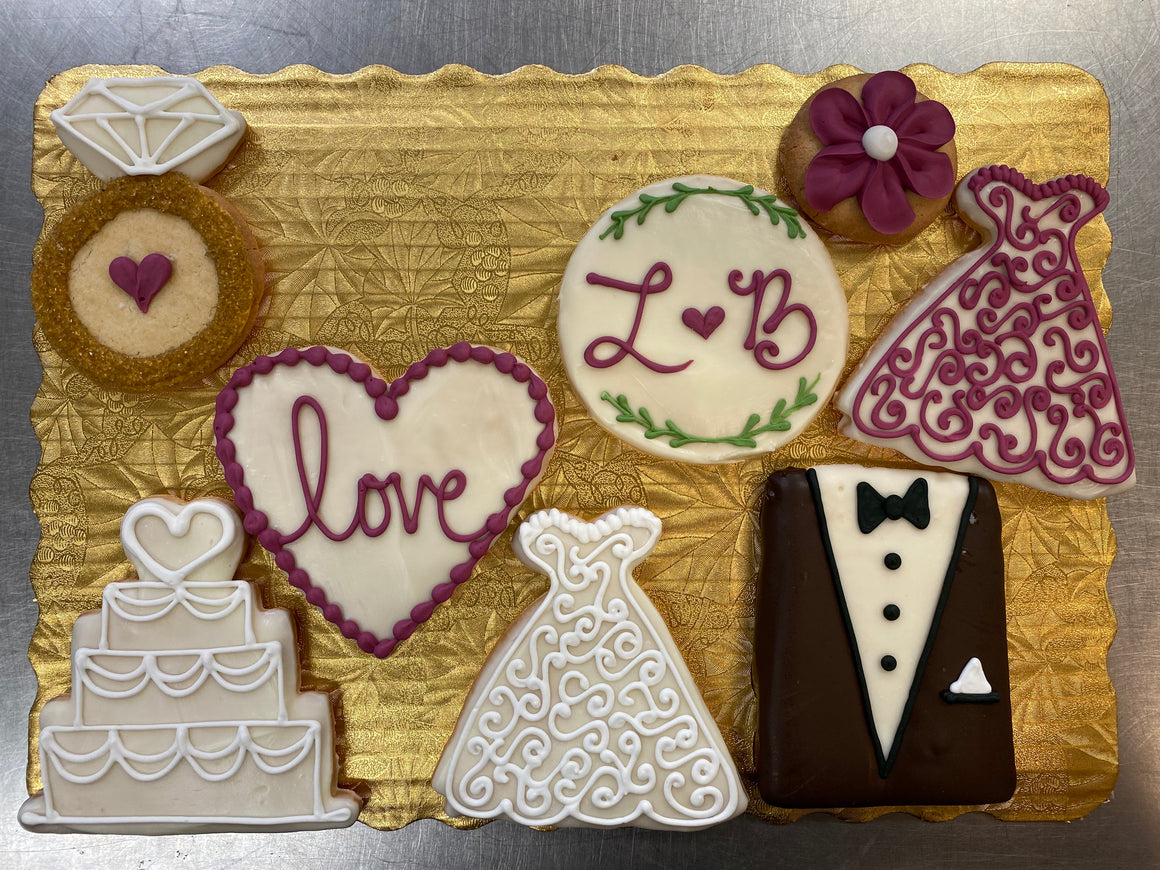 Decorated Cookies Wedding Theme
