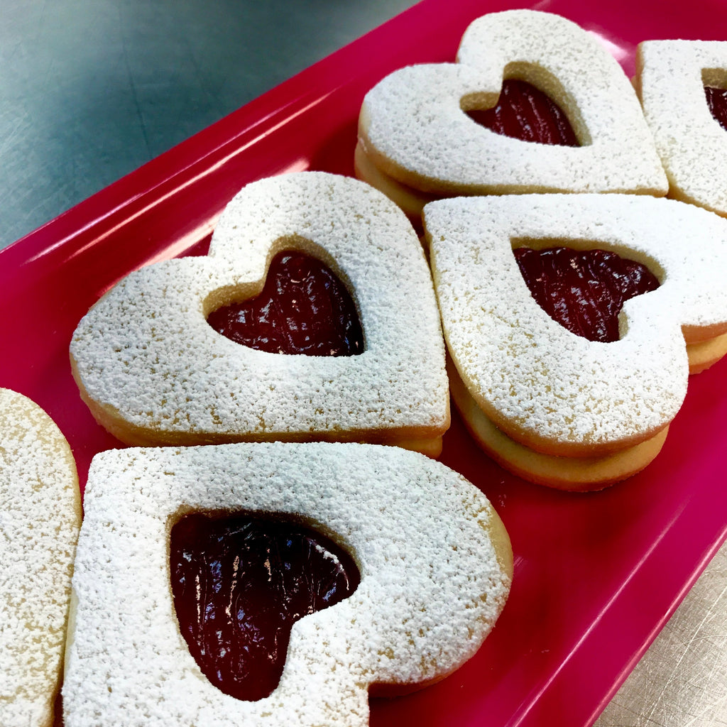 Linzer Heart Cookies