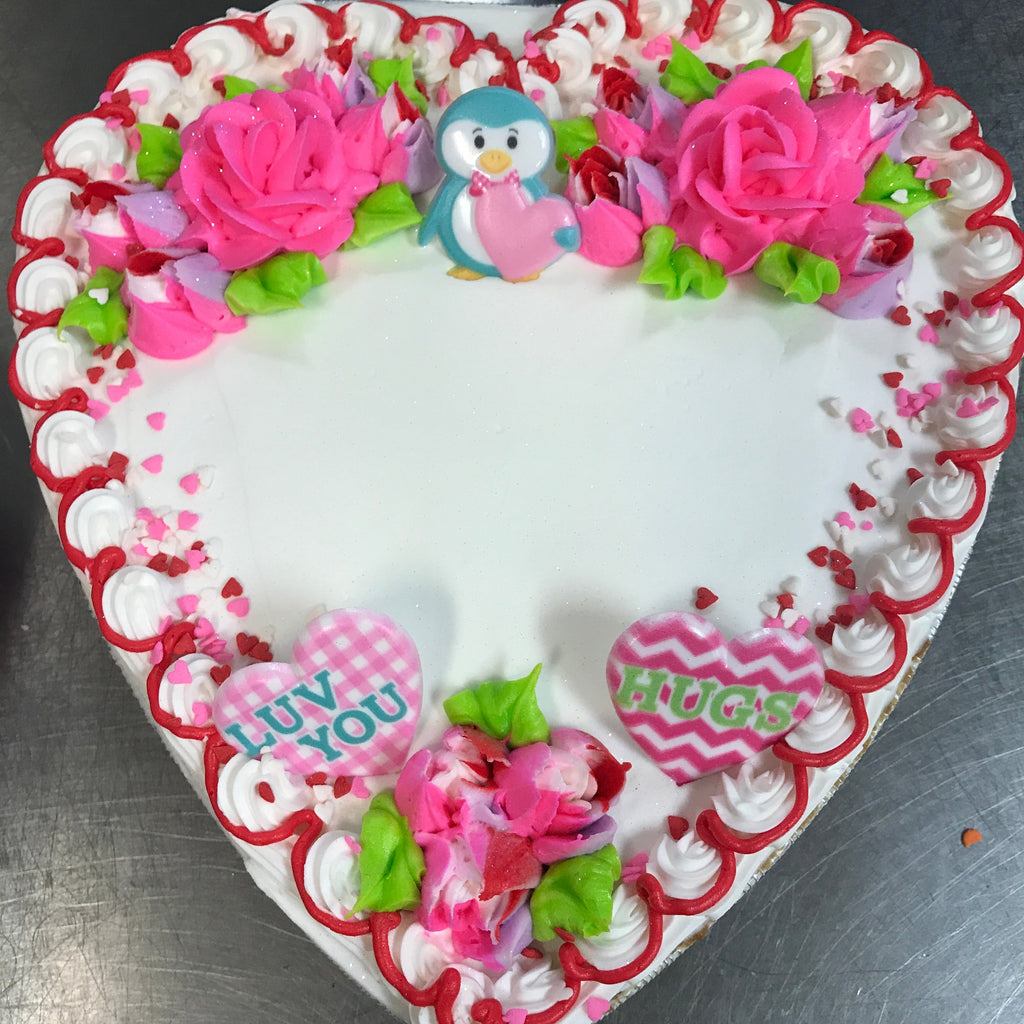 Large Heart Shaped Cake