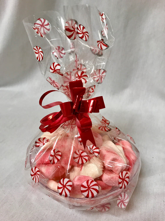 Peppermint Meringue Cookies ( NO gluten Added) (Gift Packaged) (Available Dec 2-24)