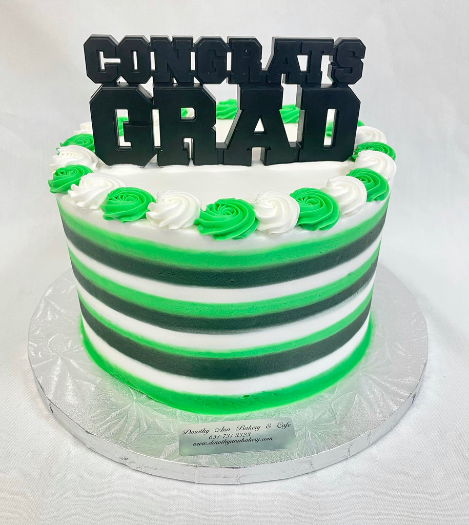 Congrats Grad 3 Layer Smear Cake
