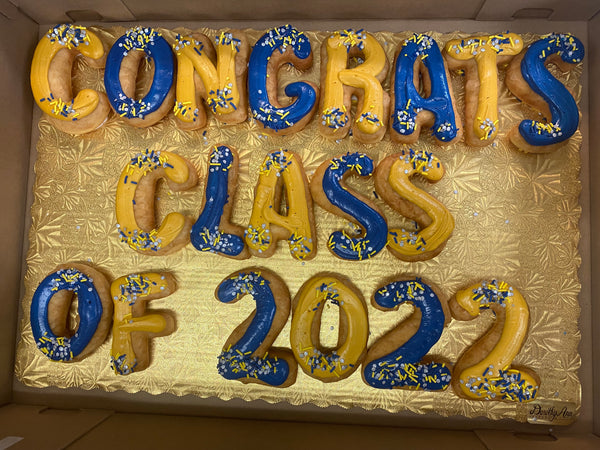 Congrats Class of 2023 Donut Package - Dorothy Ann Bakery & Cafe