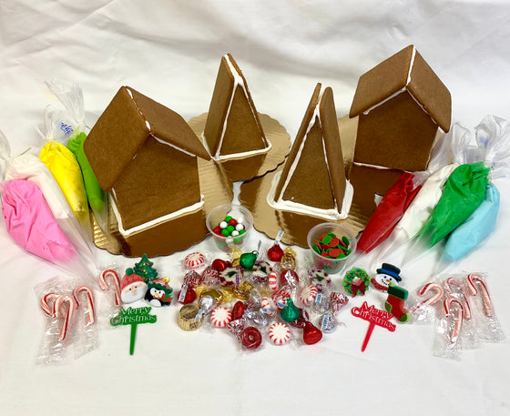 Gingerbread Village "Decorate at Home" (please allow 4-5 day notice)