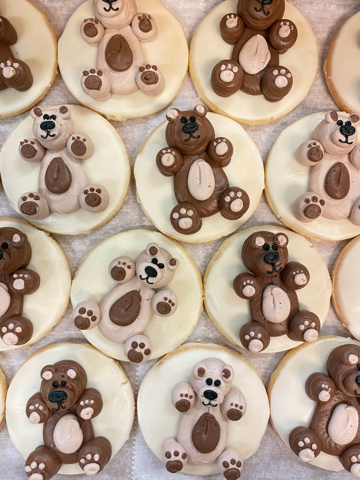 Teddy Bear Cookies (quantity 6)