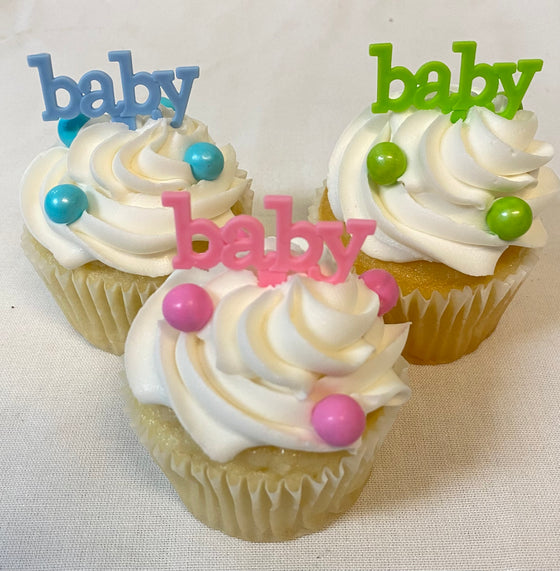 "Baby Picks & Sixlet" Cupcakes