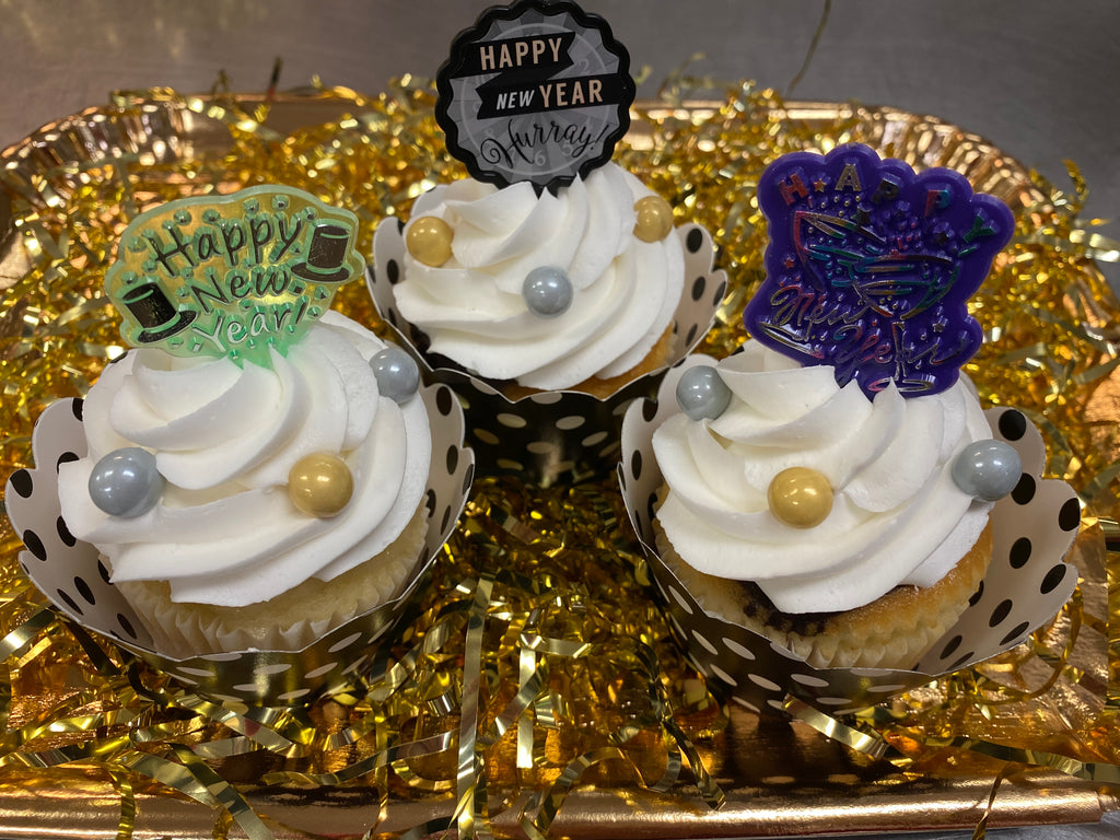 New Years Eve Top Shelf Cupcakes
