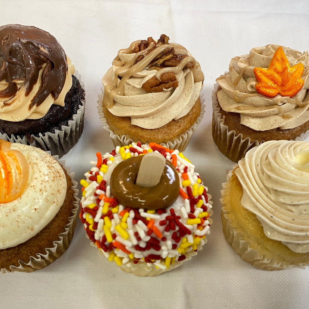 Fall Cupcake Sampler 6 pack