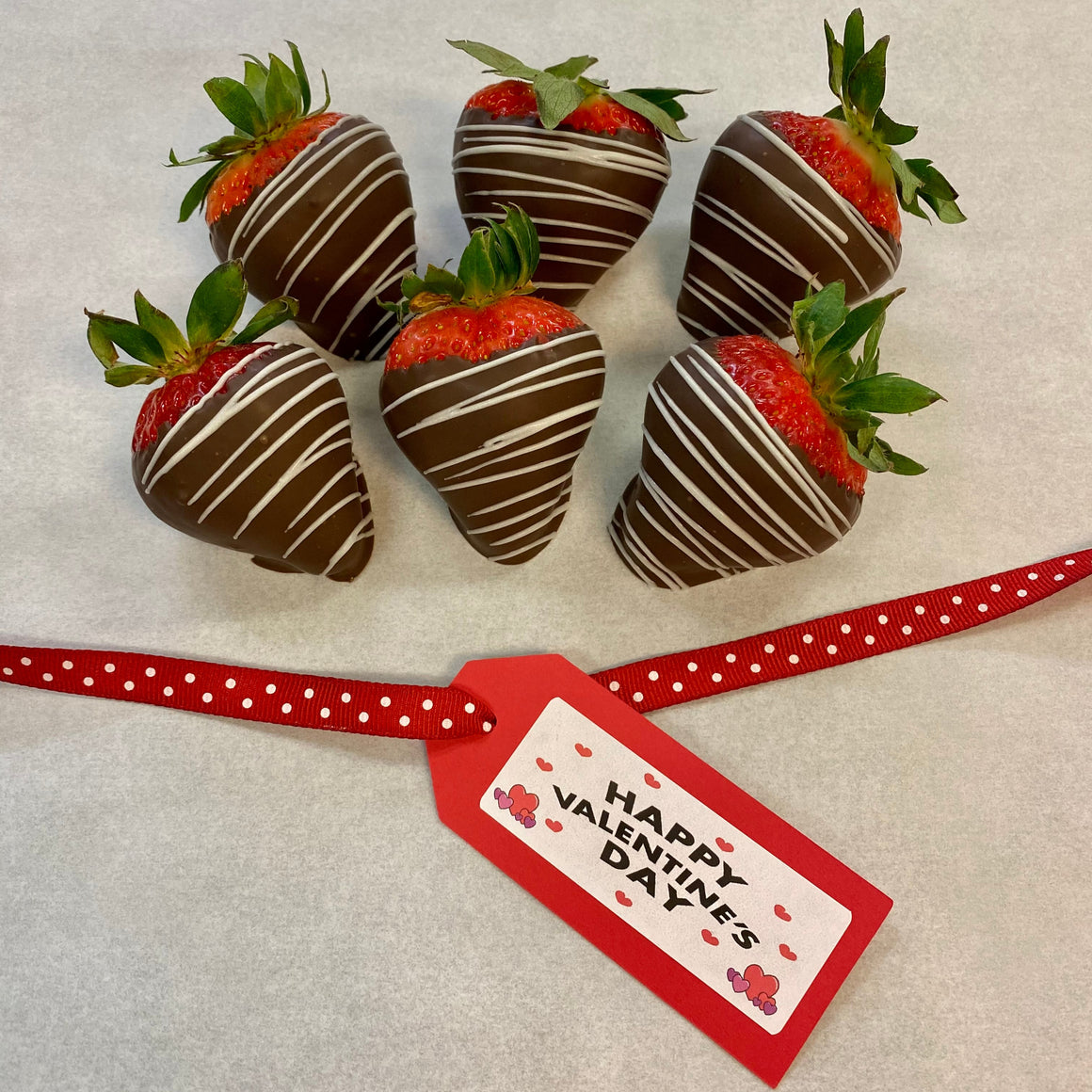 Chocolate Dipped Strawberry 6 Pack