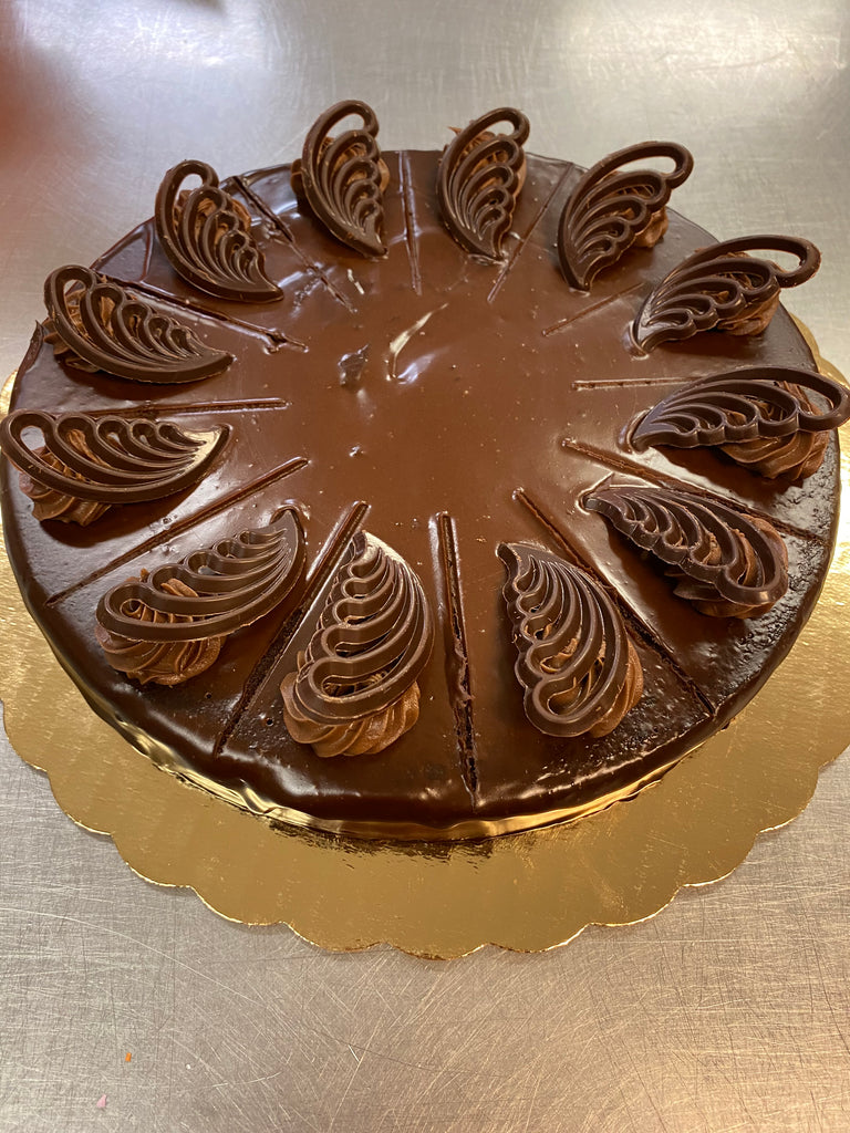 Midnight Delight Flourless Chocolate 8" Cake