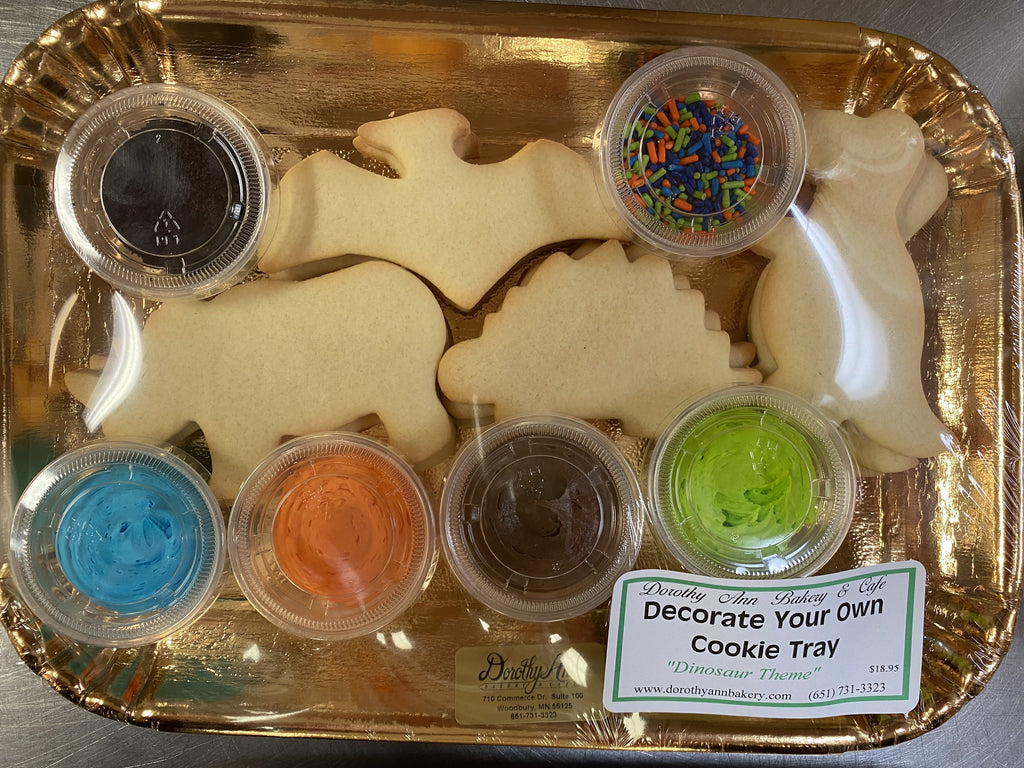 Decorate Your Own Cookie Tray- Dinosaur Theme