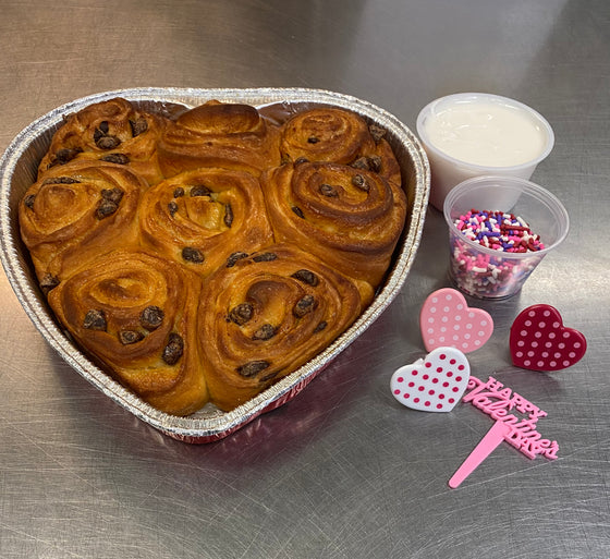 Decorate Your Own Cinnamon Rolls (Feb 1-Feb 14 ONLY)