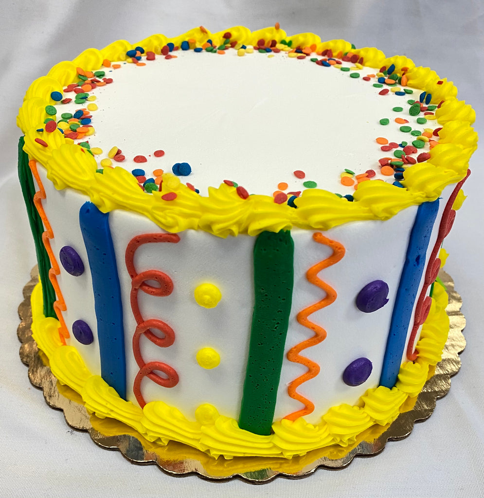 Carnival Design Cake