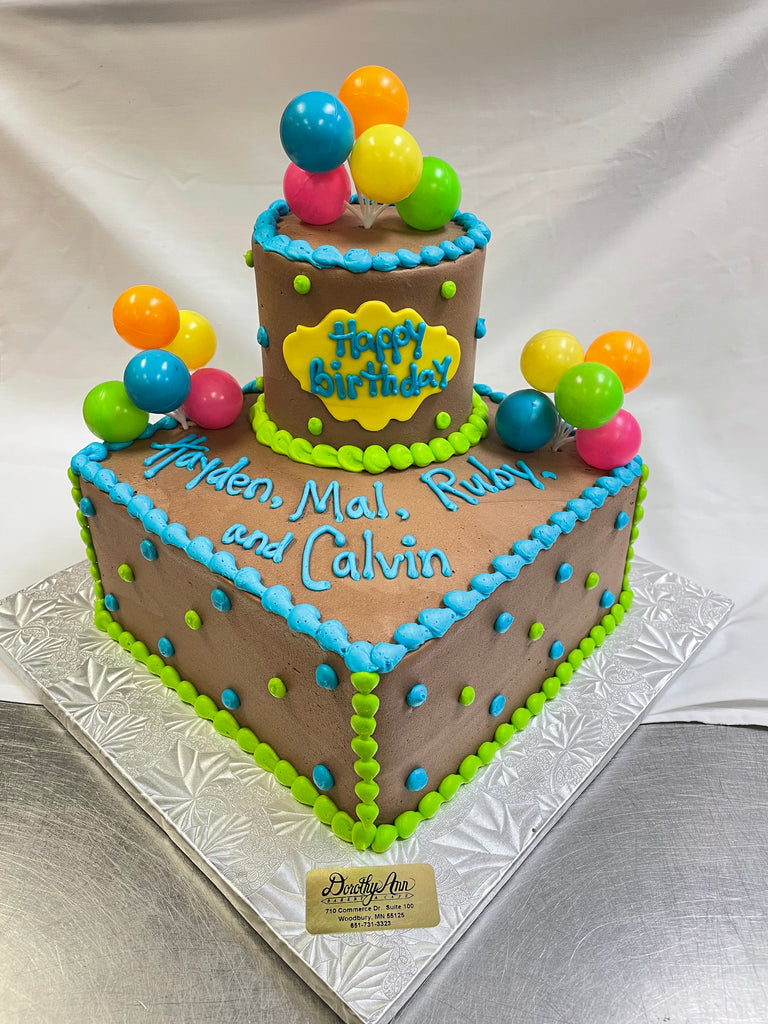 Centerpiece Balloon Cake (Require 7-10 days notice)