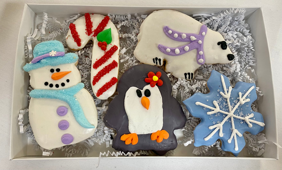 Snowfall Gift Cookie Box
