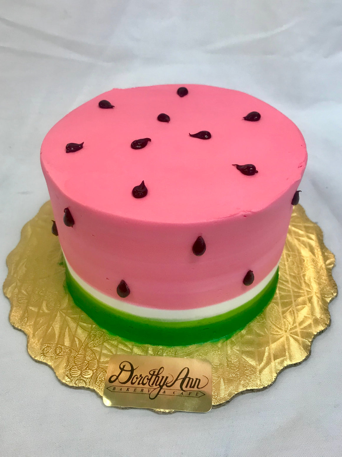 Watermelon Round Cake
