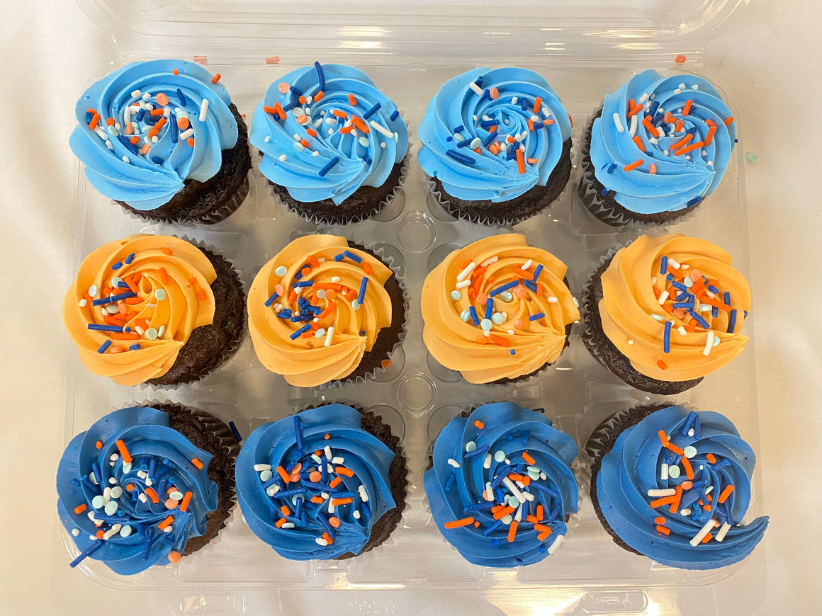 "Bluey" Inspired Theme Dozen Cupcakes
