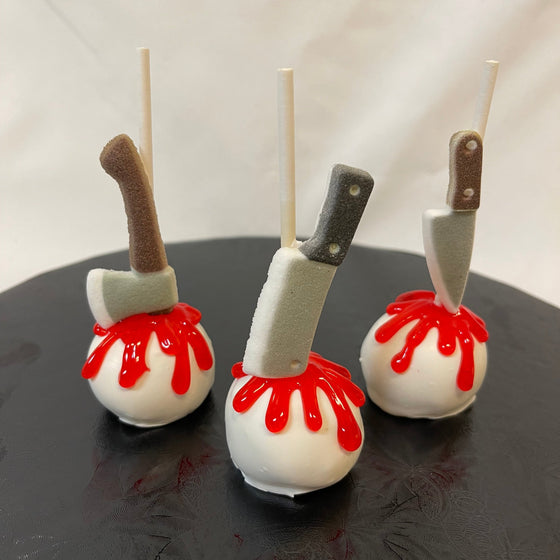 Blood Drip Truffle Pops (6 for $20.70)