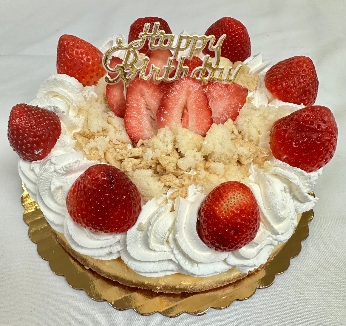 8" Strawberry Shortcake Cheesecake