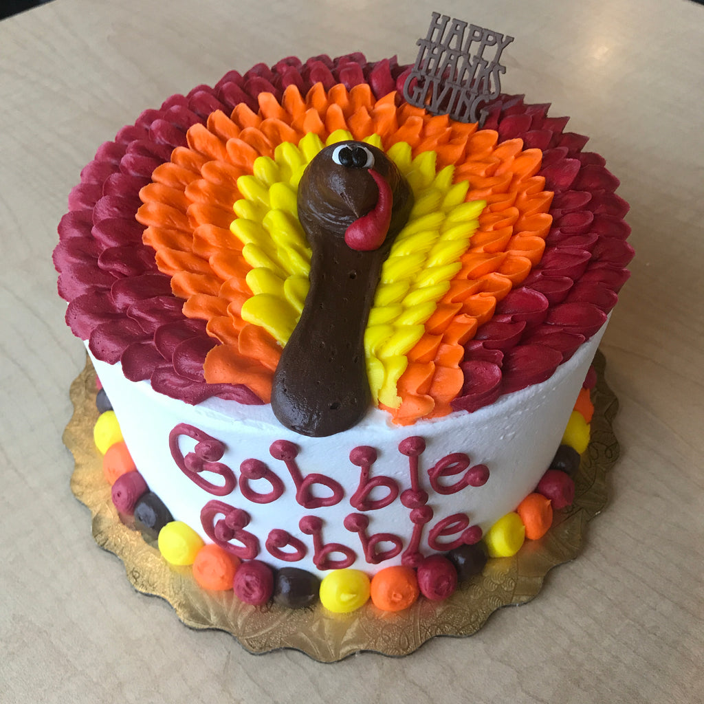 Turkey Cake Decorating Class Wednesday, Nov. 19, 5:30-7:00pm