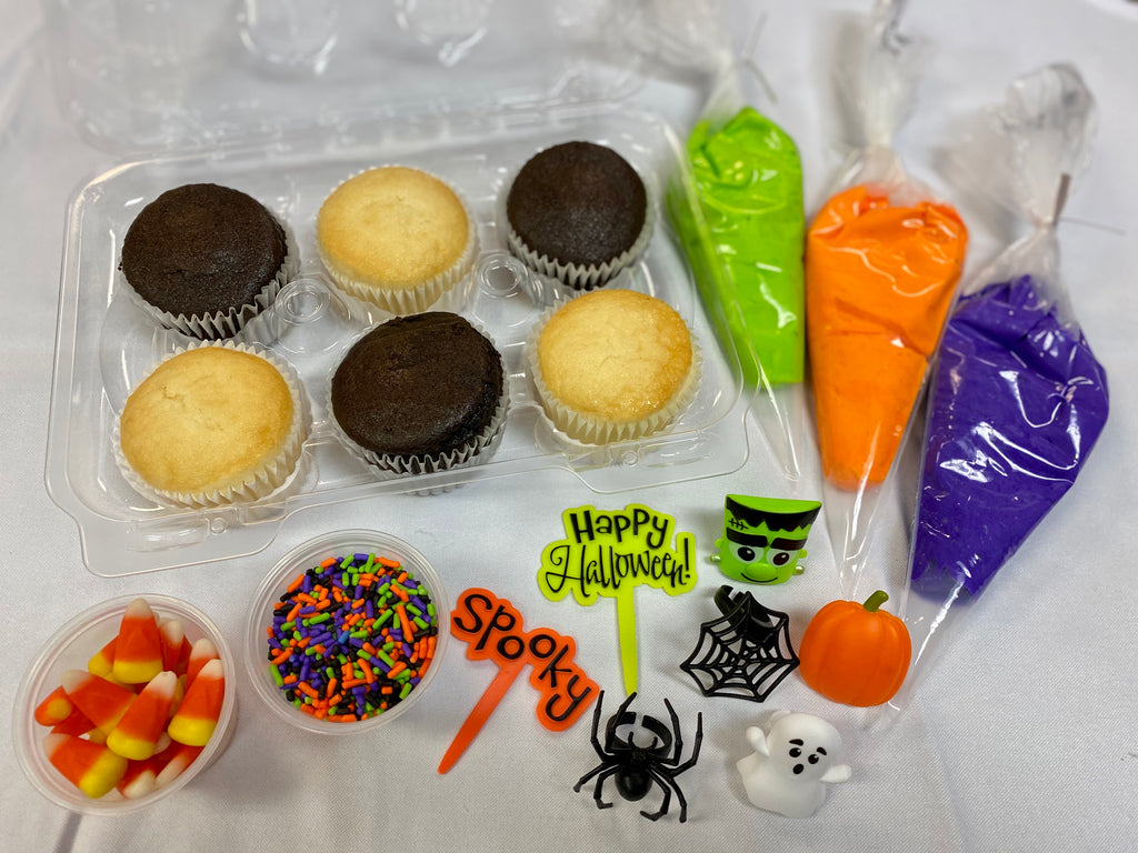 Decorate Your Own Spooky Cupcakes