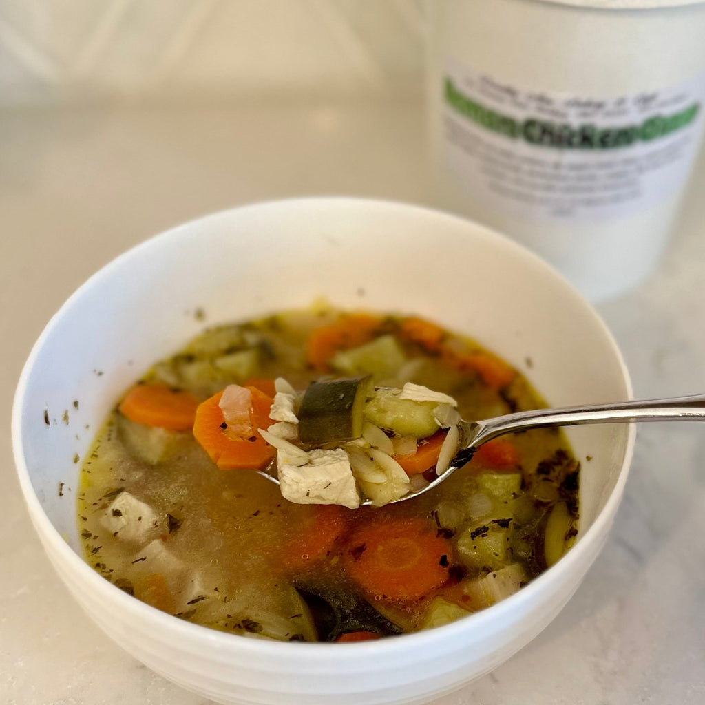 Soup Quart - Lemon Chicken Orzo